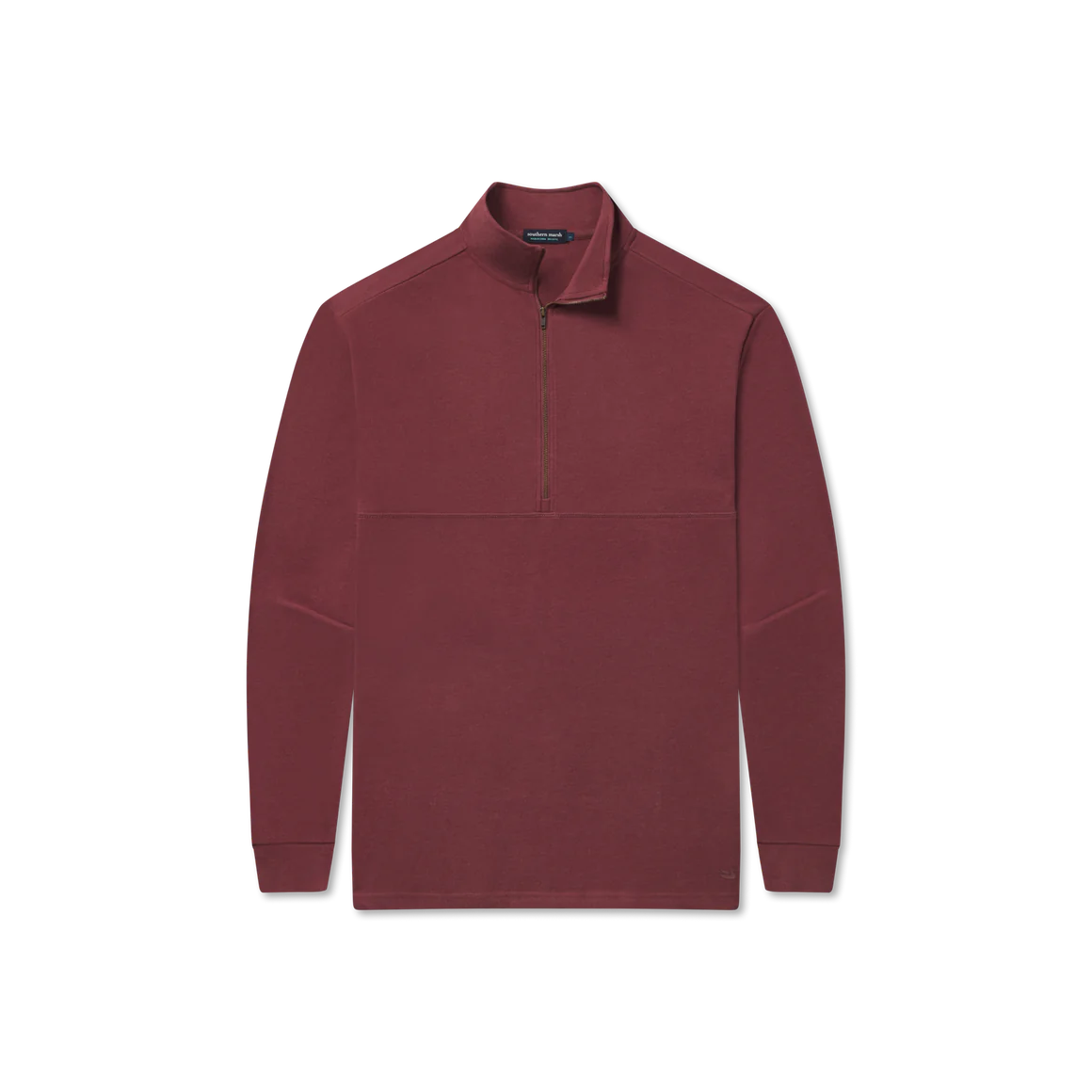 SOUTHERN MARSH COLLECTION Men's Pullover MAROON / M Southern Marsh Woods Cross Brushed Pullover || David's Clothing OWCPMRN