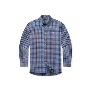 SOUTHERN MARSH COLLECTION Men's Sport Shirt  Southern Marsh Brantley Performance Dress Shirt || David's Clothing