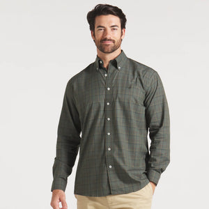 SOUTHERN MARSH COLLECTION Men's Sport Shirt Southern Marsh Chatham Lines Performance Dress Shirt || David's Clothing