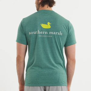 SOUTHERN MARSH COLLECTION Men's Tees CHAMPIONS GREEN / S Southern Marsh SEAWASH Tee - Authentic TWAUCGR