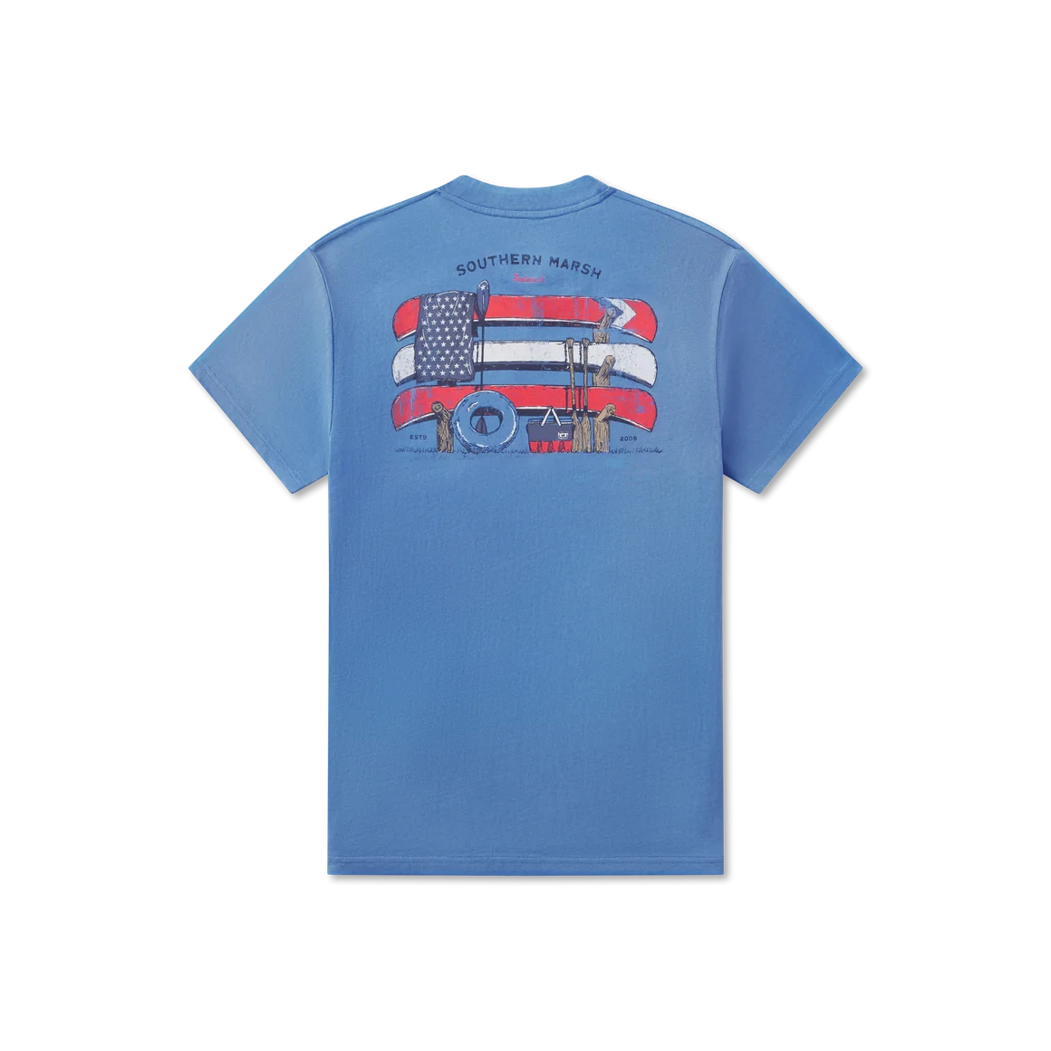 SOUTHERN MARSH COLLECTION Men's Tees Southern Marsh American Summertime Tee || David's Clothing