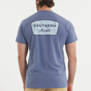 SOUTHERN MARSH COLLECTION Men's Tees Southern Marsh Branding - Retro Camo Tee || David's Clothing