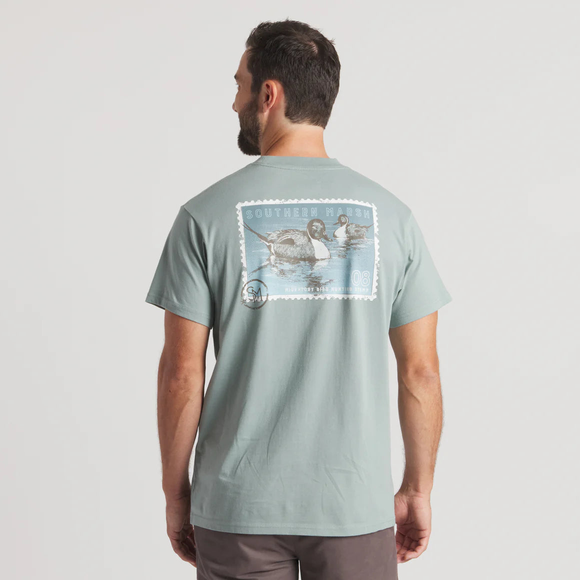 SOUTHERN MARSH COLLECTION Men's Tees Southern Marsh Duckstamp - Pintail Tee