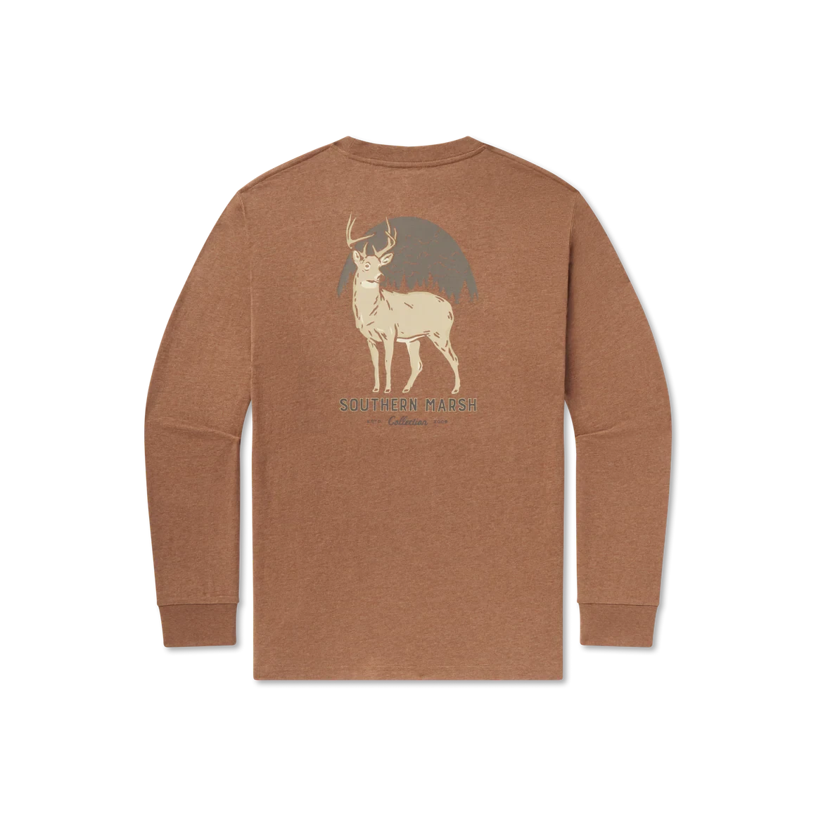 SOUTHERN MARSH COLLECTION Men's Tees Southern Marsh Eight Point Tee - Long Sleeve