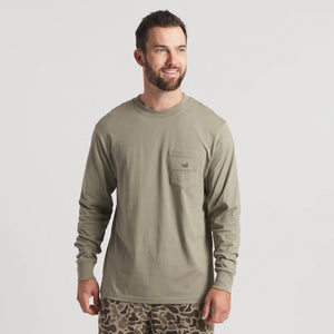 SOUTHERN MARSH COLLECTION Men's Tees Southern Marsh Inflight Camo Tee - Long Sleeve