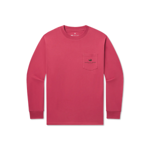 SOUTHERN MARSH COLLECTION Men's Tees Southern Marsh Pointer Uplander Tee - Long Sleeve Tee || David's Clothing