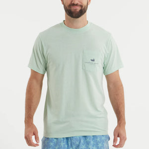 SOUTHERN MARSH COLLECTION Men's Tees Southern Marsh SEAWASH Tee - Retro Redfish || David's Clothing