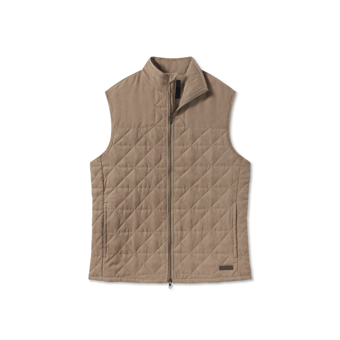 SOUTHERN MARSH COLLECTION Mens Jackets BURNT TAUPE / S Southern Marsh Lawrence Quilted Vest OLQVBTP