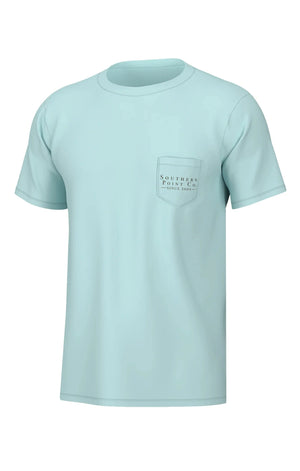 Southern Point Co. Kid's Tees Southern Point Youth Greyton Detail Short Sleeve Tee || David's Clothing
