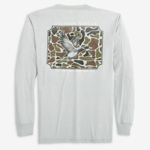 Southern Point Co. Kid's Tees Southern Point Youth Mallard Camo LS Tee || David's Clothing