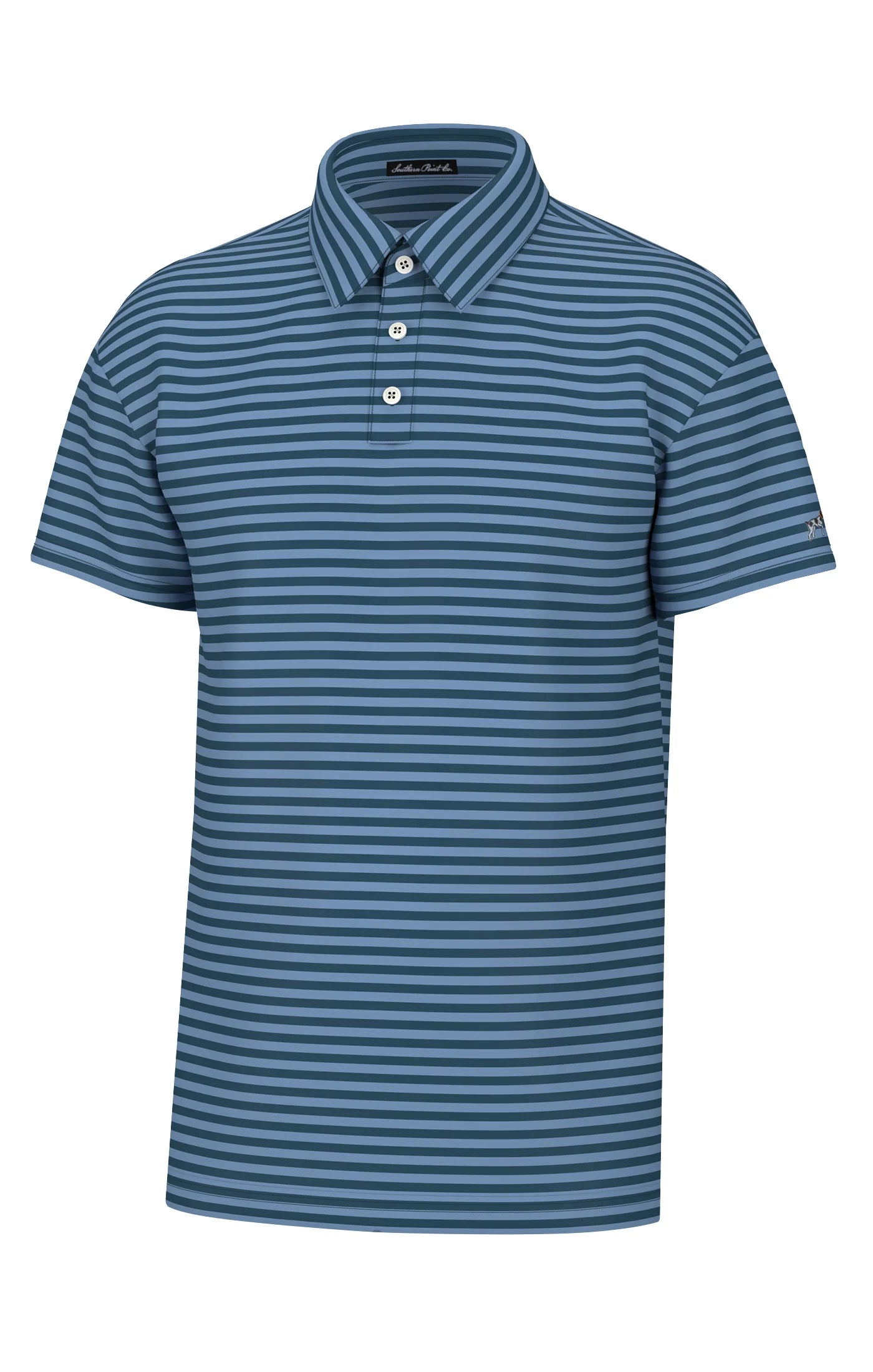 Southern Point Co. Men's Polo BLUE/NAVY / M P252