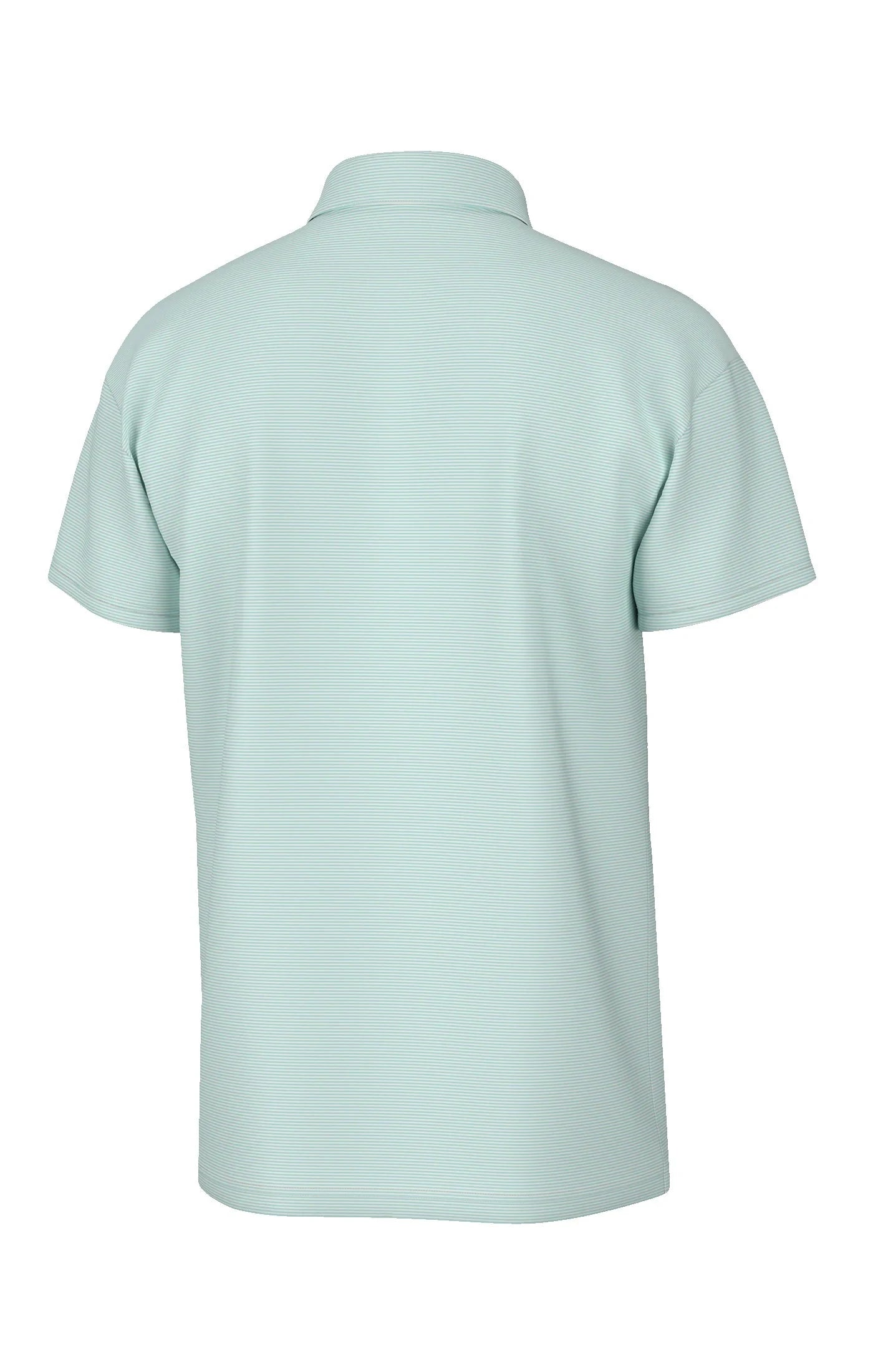 Southern Point Co. Men's Polo POOL WATER / M Southern Point Hinton Stripe Polo || David's Clothing P284