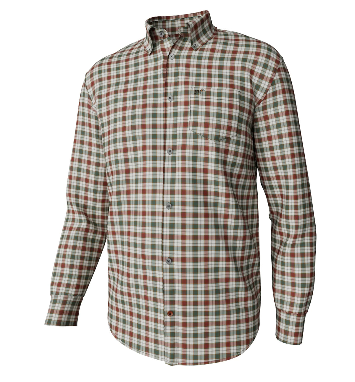 Southern Point Co. Men's Sport Shirt FESTIVE / S Southern Point Hadley Vintage Long Sleeve Button Down HVS10