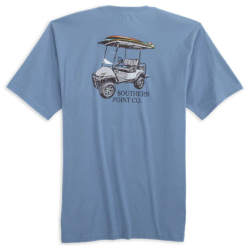 Southern Point Co. Men's Tees Southern Point Beach Cart Tee || David's Clothing