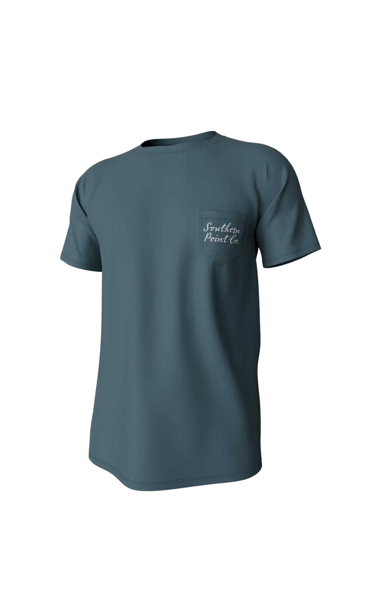 Southern Point Co. Men's Tees Southern Point Cupped Ducks Short Sleeve Pocket Tee
