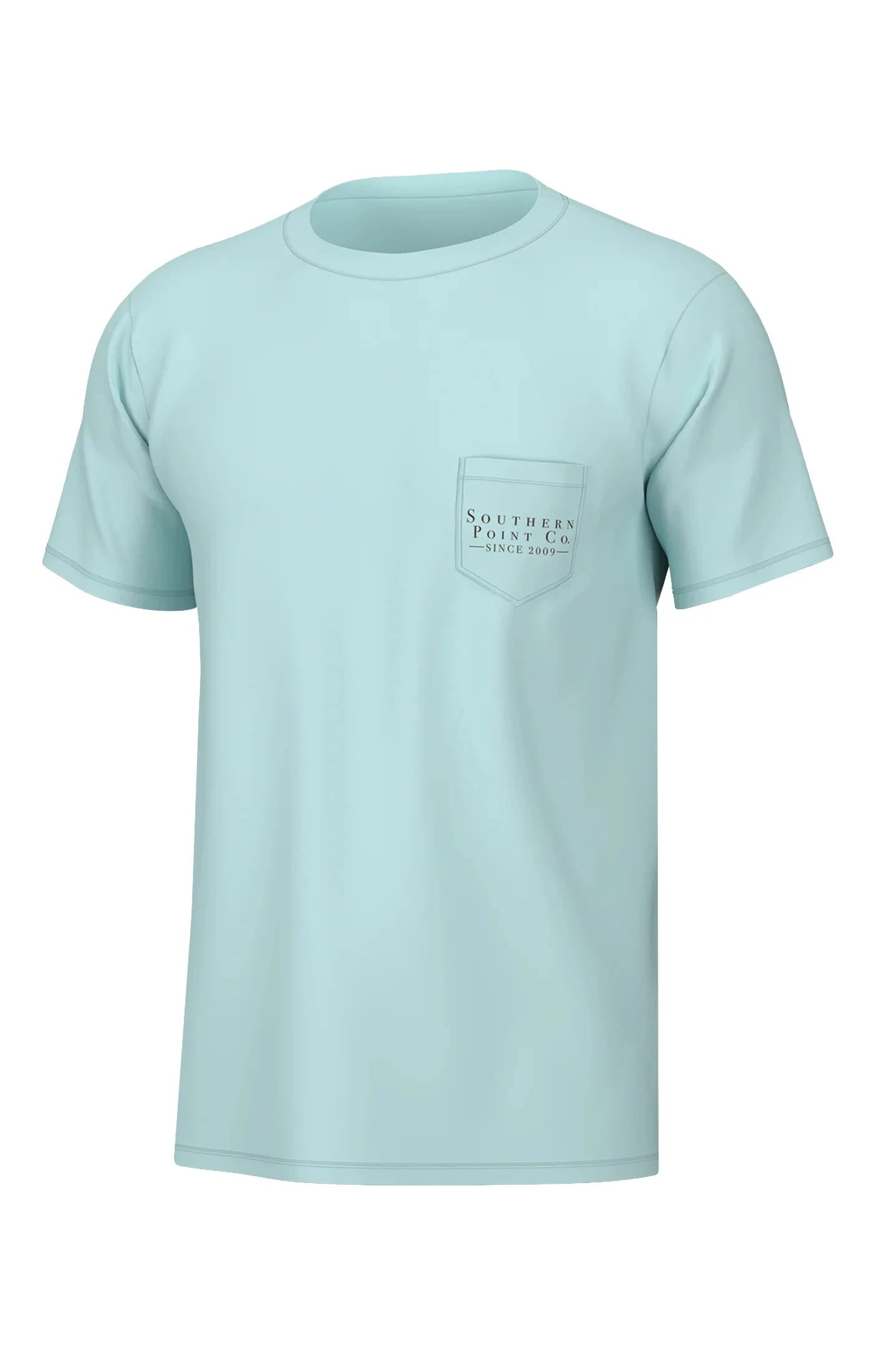 Southern Point Co. Men's Tees Southern Point Greyton Detail Short Sleeve Tee || David's Clothing