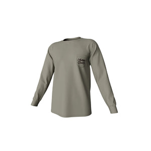 Southern Point Co. Men's Tees Southern Point In the Pines Long Sleeve Pocket Tee