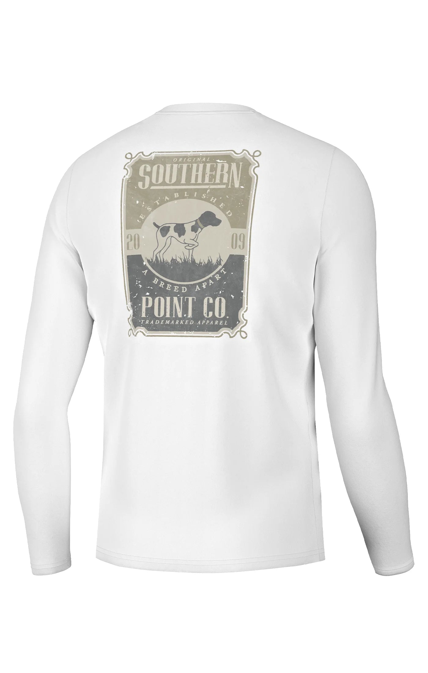 Southern Point Co. Men's Tees Southern Point Southern Outdoors Long Sleeve Tee || David's Clothing