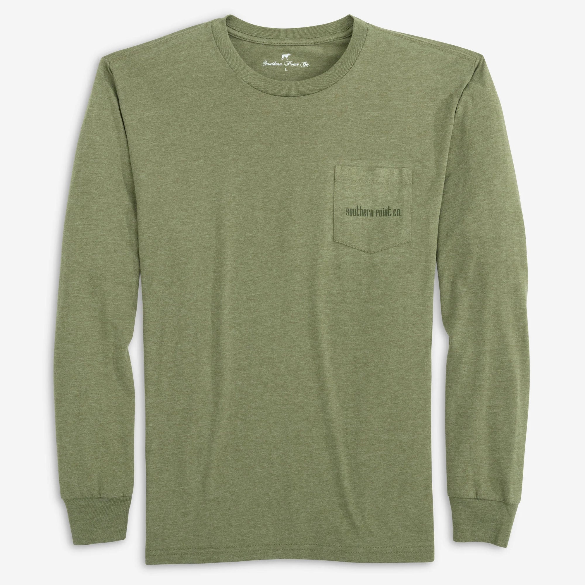 Southern Point Co. Men's Tees Southern Point Train, Point, Command LS Tee || David's Clothing
