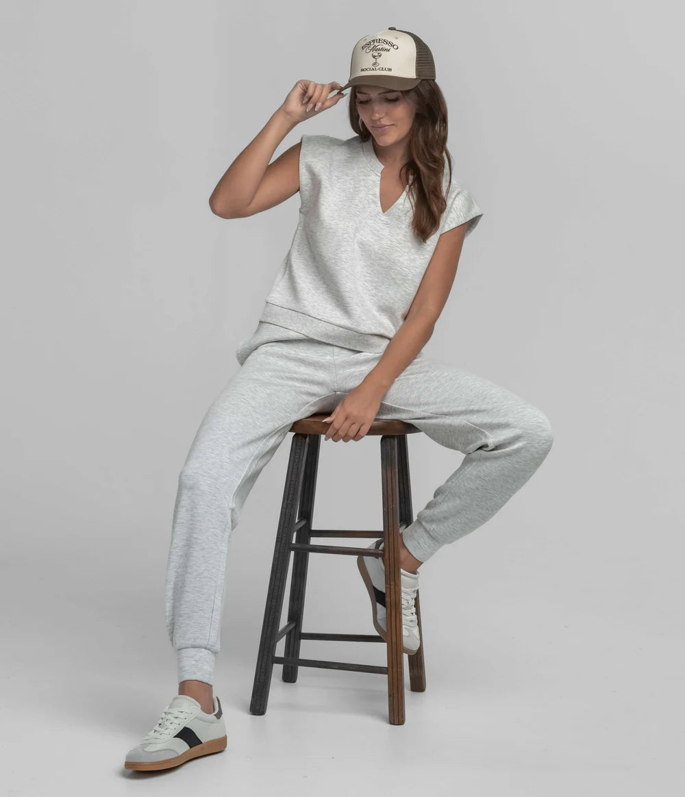 SOUTHERN SHIRT CO. Women's Pants Southern Shirt AstroKnit Joggers - Stone