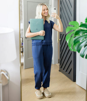 SOUTHERN SHIRT CO. Women's Pants Southern Shirt AstroKnit Joggers - Stone