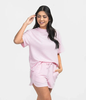SOUTHERN SHIRT CO. Women's Shorts Southern Shirt Lazy Days Shorts - Blossom || David's Clothing