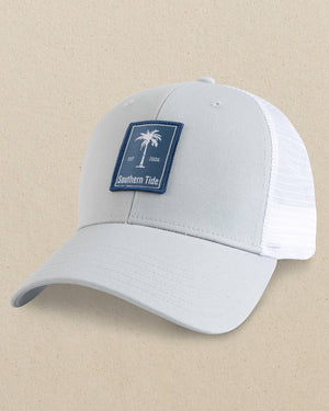 SOUTHERN TIDE 17-Men's Furnishings LIGHT GREY Southern Tide ST Palmetto Trucker Hat || David's Clothing 115502210