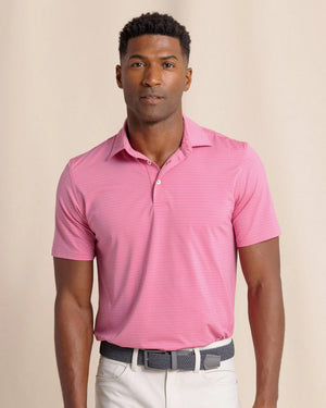 SOUTHERN TIDE Men's Polo Southern Tide brrr°®-eeze Claxton Stripe Polo || David's Clothing