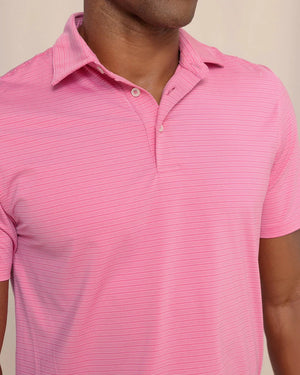 SOUTHERN TIDE Men's Polo Southern Tide brrr°®-eeze Claxton Stripe Polo || David's Clothing