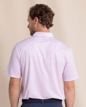 SOUTHERN TIDE Men's Polo Southern Tide Driver On The Ball Printed Polo || David's Clothing