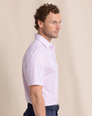 SOUTHERN TIDE Men's Polo Southern Tide Driver On The Ball Printed Polo || David's Clothing