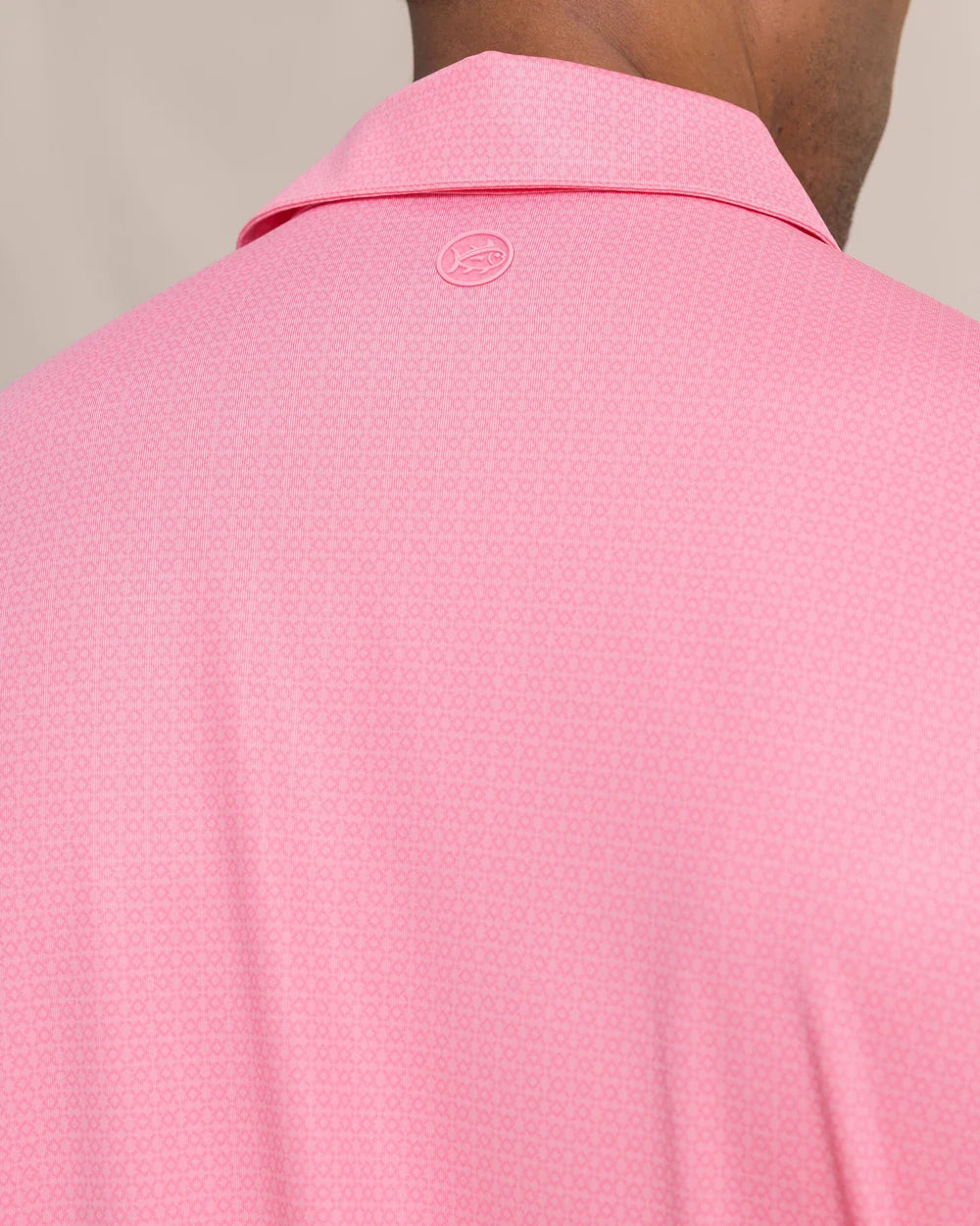 SOUTHERN TIDE Men's Polo Southern Tide Driver Seaside Geo Printed Polo