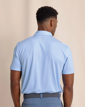 SOUTHERN TIDE Men's Polo Southern Tide Driver ST Geo Polo || David's Clothing