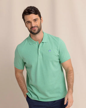 SOUTHERN TIDE Men's Polo Southern Tide Heather Skipjack Polo || David's Clothing