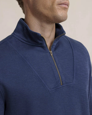 SOUTHERN TIDE Men's Pullover Southern Tide Bay Berry Quarter Zip || David's Clothing