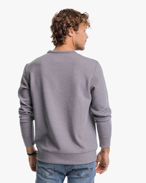 SOUTHERN TIDE Men's Pullover Southern Tide Lockley Heather Interlock Crew || David's Clothing