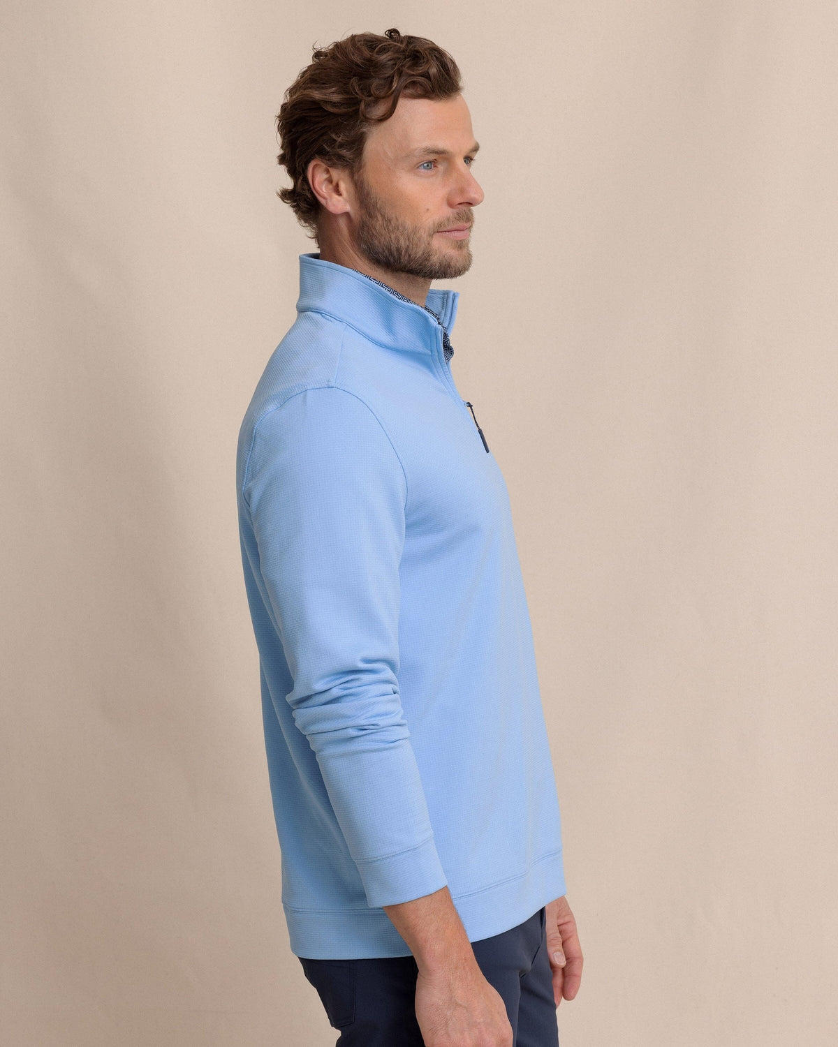 SOUTHERN TIDE Men's Pullovers Southern Tide Schooner Quarter Zip