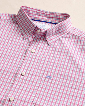 SOUTHERN TIDE Men's Sport Shirt Southern Tide Charleston Broad Creek Plaid Long Sleeve Sport Shirt