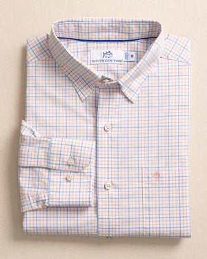 SOUTHERN TIDE Men's Sport Shirt Southern Tide Charleston Broughton Plaid Sport Shirt || David's Clothing