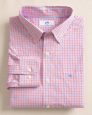 SOUTHERN TIDE Men's Sport Shirt Southern Tide Charleston Summerton Plaid Sport Shirt