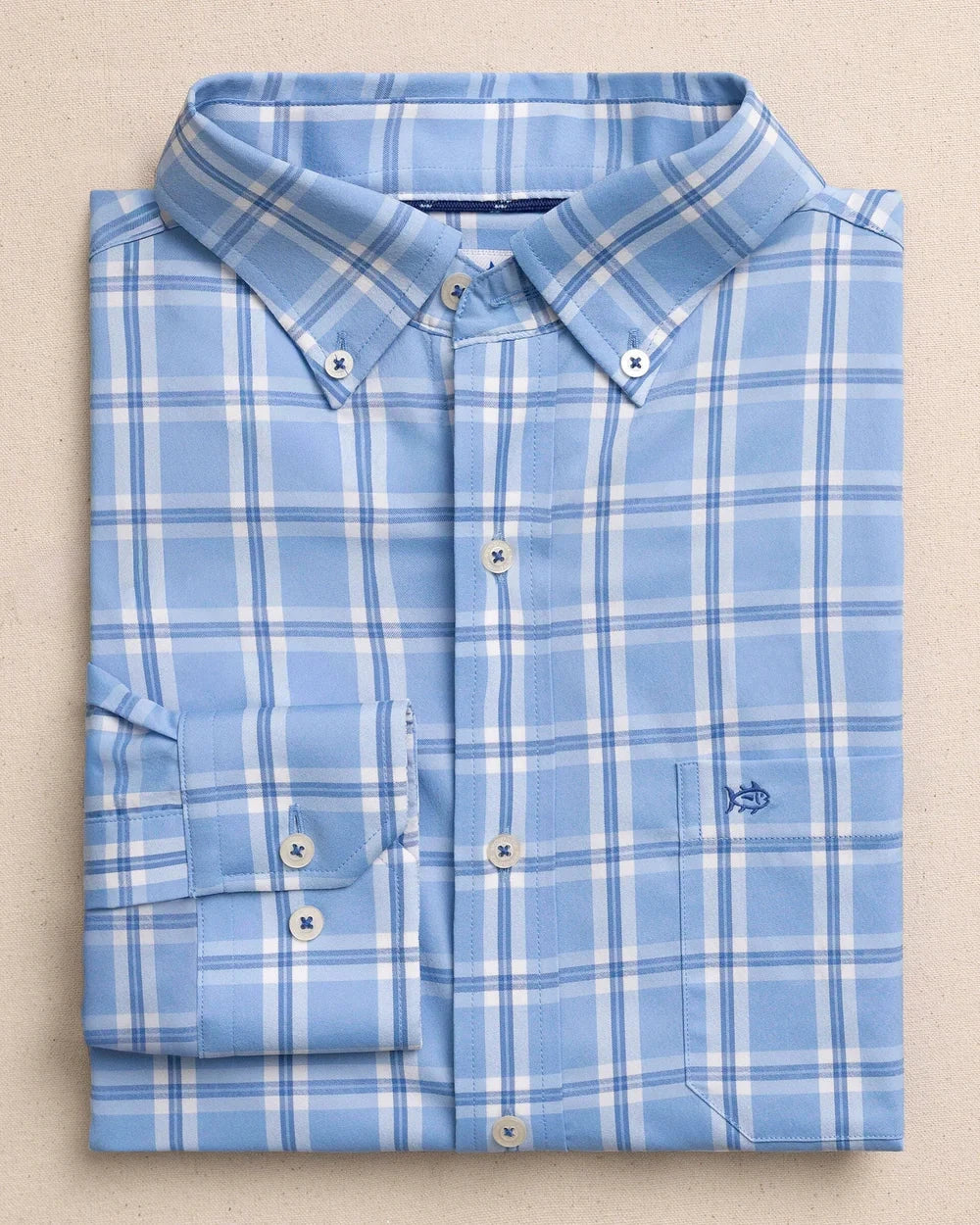 SOUTHERN TIDE Men's Sport Shirt Southern Tide South Beach Coastal Breeze Sport Shirt