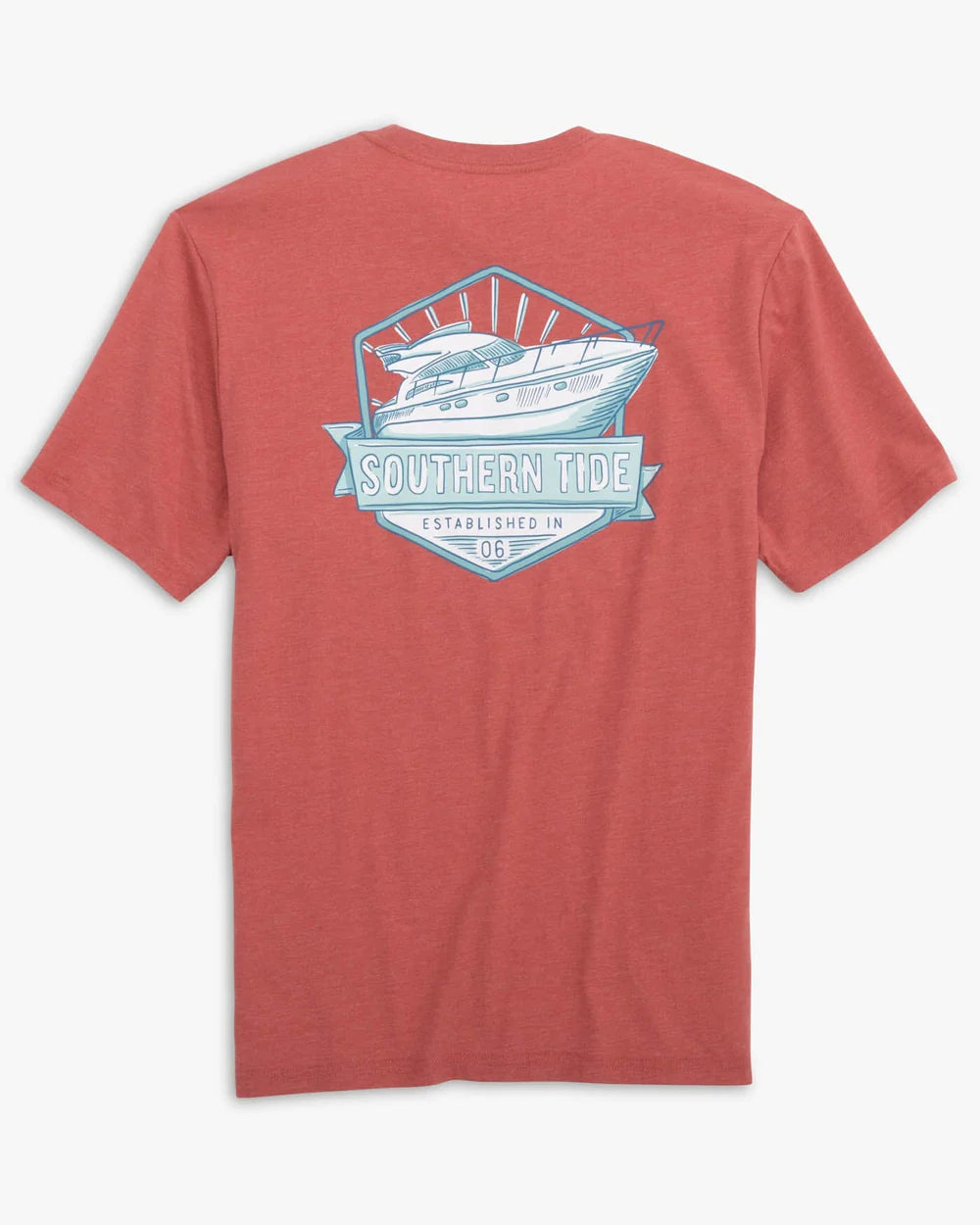 SOUTHERN TIDE Men's Tees Southern Tide Heather Southern Tide Cruise T-Shirt || David's Clothing