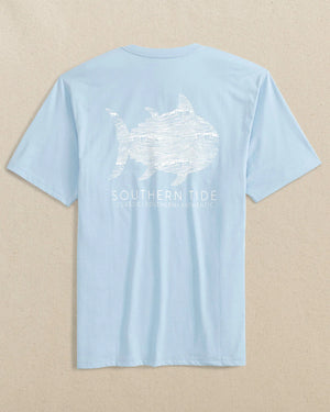 SOUTHERN TIDE Men's Tees Southern Tide Ships and Seagulls Short Sleeve T-Shirt || David's Clothing