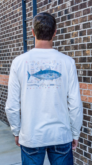 SOUTHERN TIDE Men's Tees Southern Tide ST Skipjack Lures T-Shirt || David's Clothing