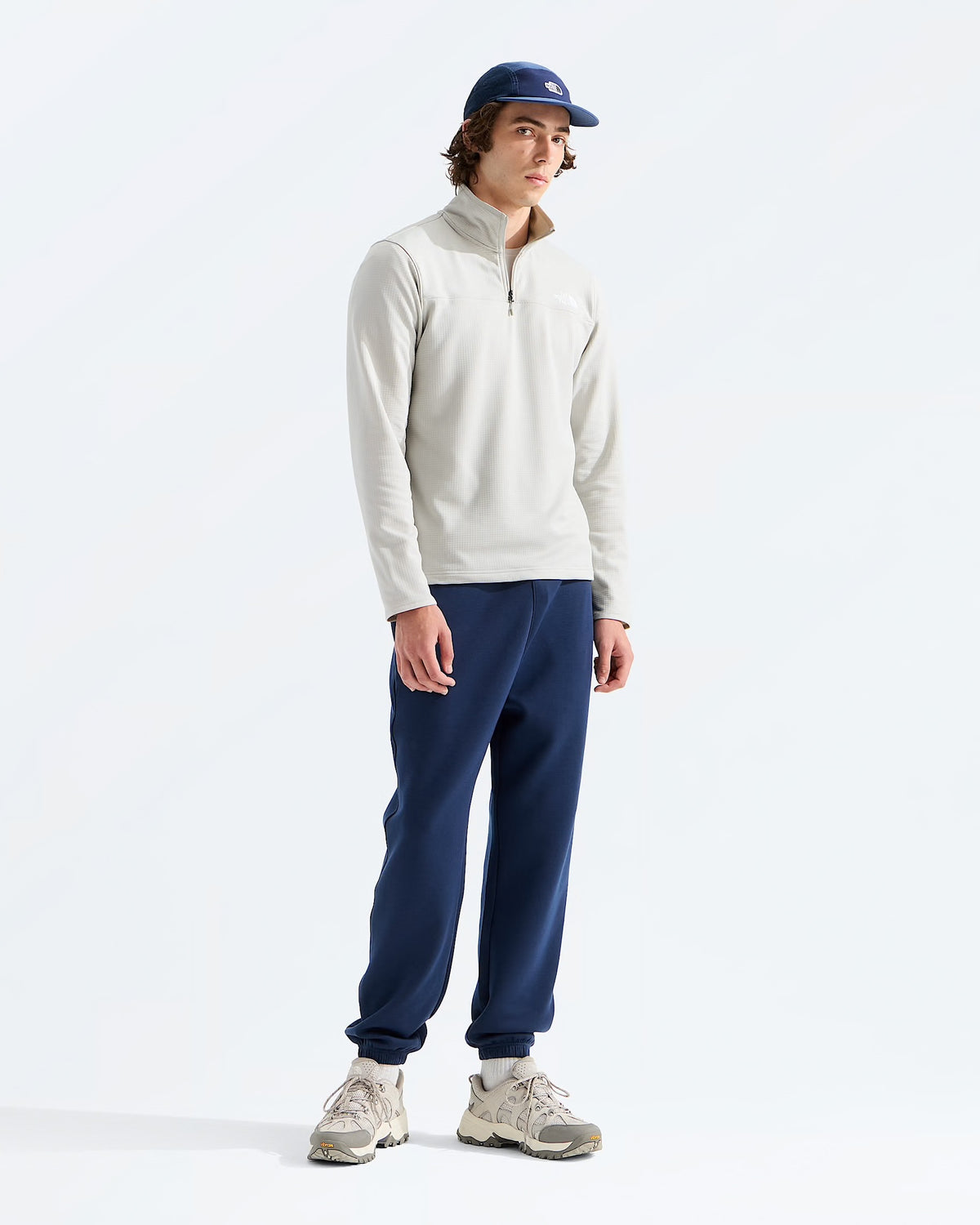 THE NORTH FACE Mens Jackets North Face Men’s Cedar Trail Grid Fleece ¼-Zip