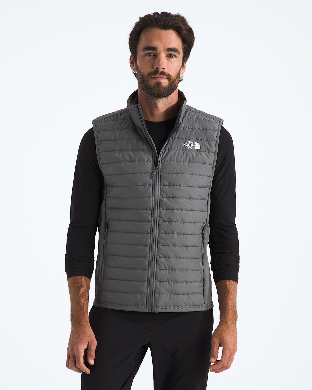 THE NORTH FACE Mens Jackets SMOKED PEARL / S North Face Men’s Canyonlands Hybrid Vest NF0A7UJJ4GU