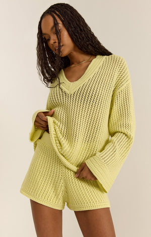 Z SUPPLY 20-Women's Sweaters Z Supply Kiami Crochet Sweater || David's Clothing