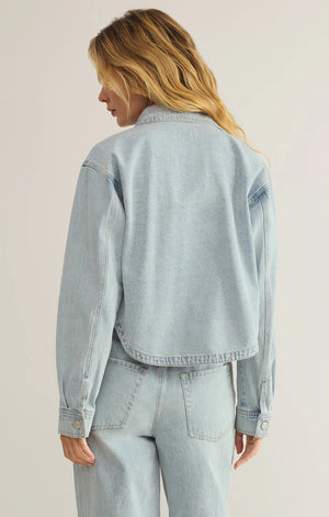 Z SUPPLY Women Jackets Z Supply All Day Cropped Denim Jacket || David's Clothing