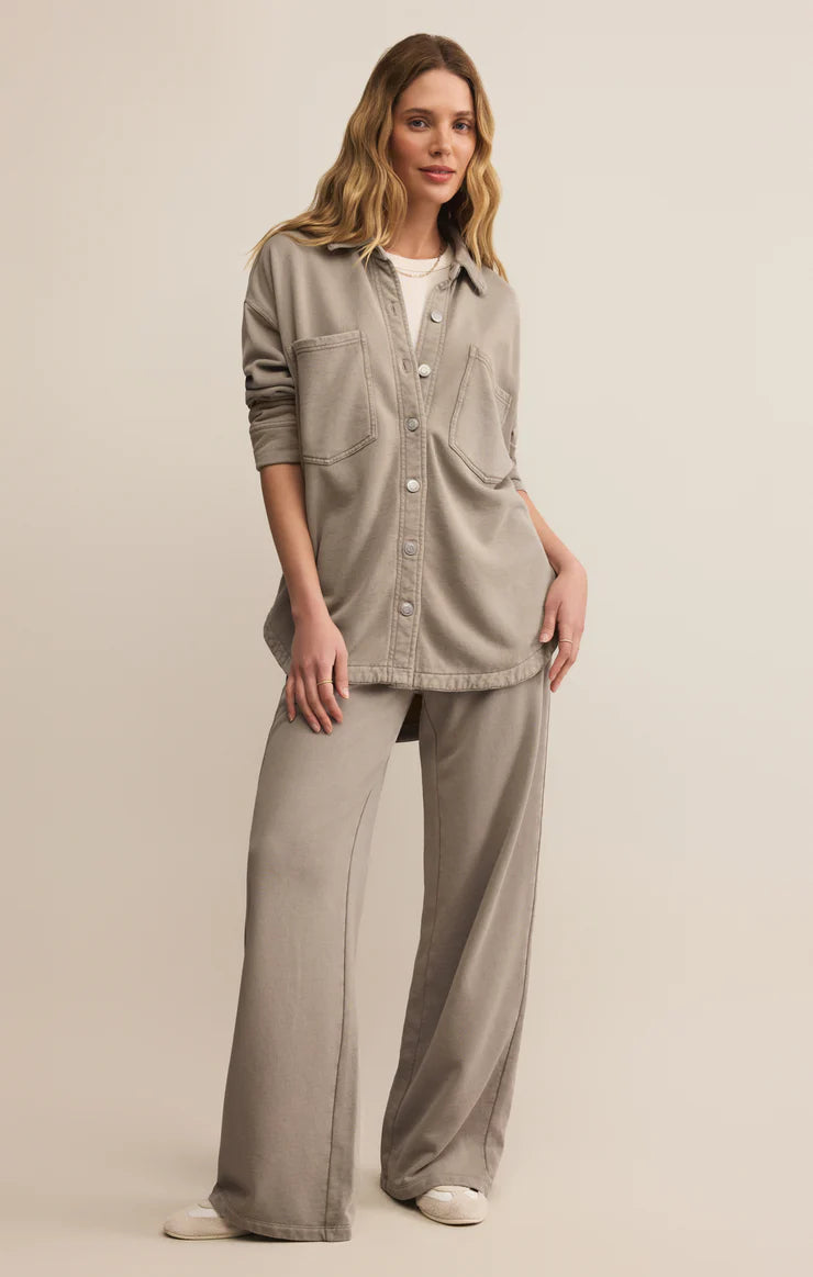 Z SUPPLY Women Jackets Z Supply All Day Knit Leopard Jacket || David's Clothing