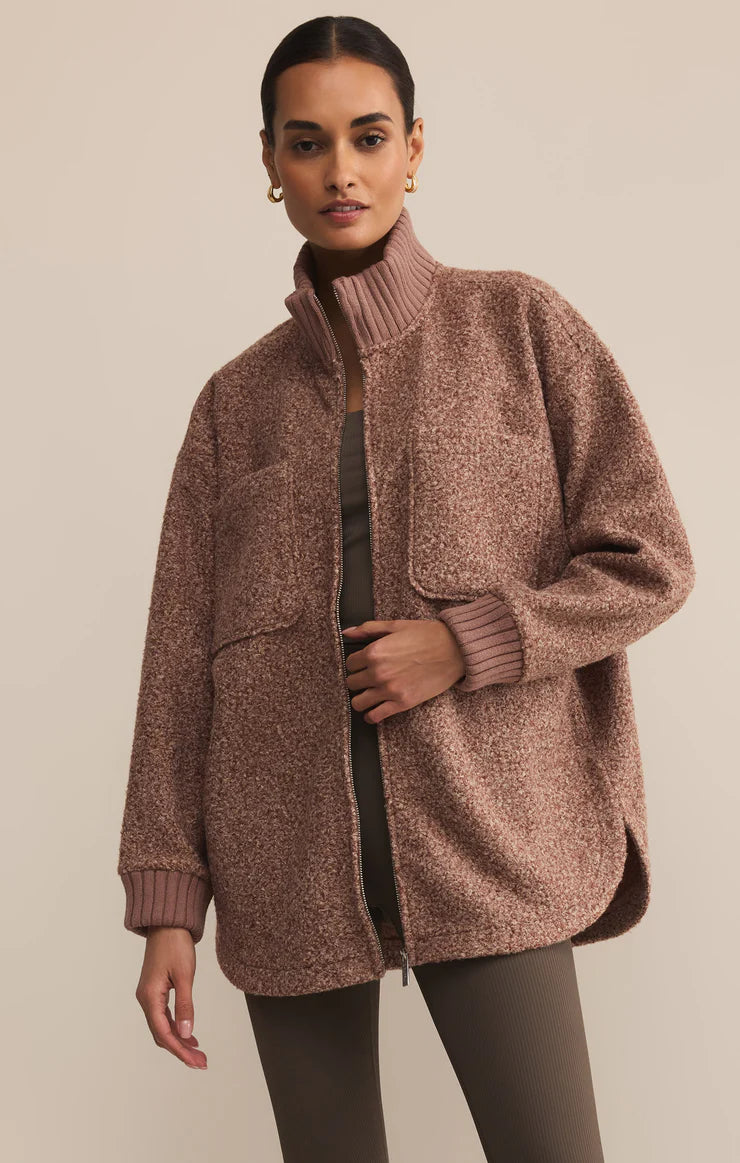 Z SUPPLY Women Jackets Z Supply Downhill Fuzzy Jacket